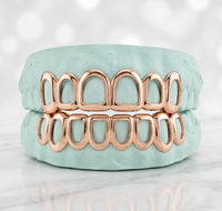 Open Face Gold Grillz -  DQ1018