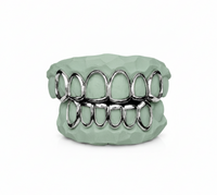 Open Face Gold Grillz -  DQ1018