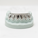 Diamond Rail Gold Grillz 6pc - DQ1020