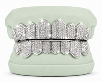 VVs Lab Grown Diamonds Iced Out Grillz - DQ1004