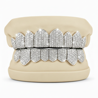 Moissanite VVS Quality Iced Out  Grillz - DQ1002