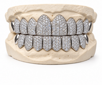 Moissanite VVS Quality Iced Out  Grillz - DQ1002