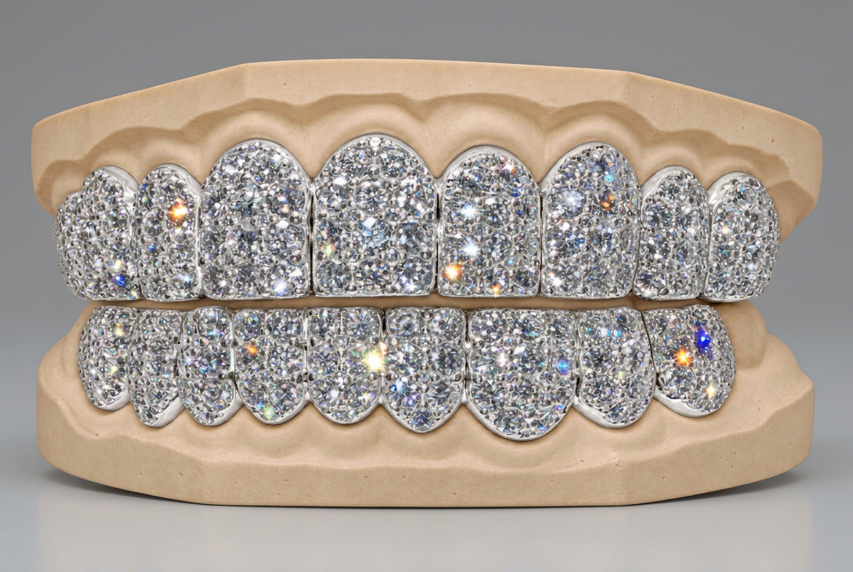 Jumbo VVS Galaxy Set  Grillz - DQ Jumbo