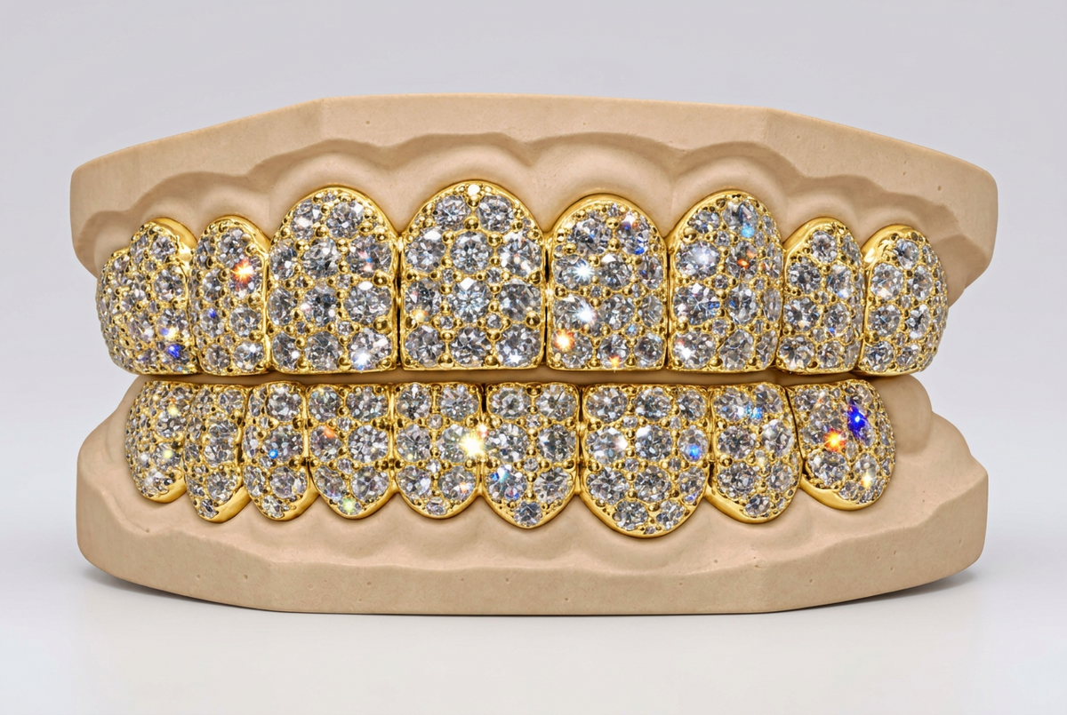 Jumbo VVS Galaxy Set  Grillz - DQ Jumbo