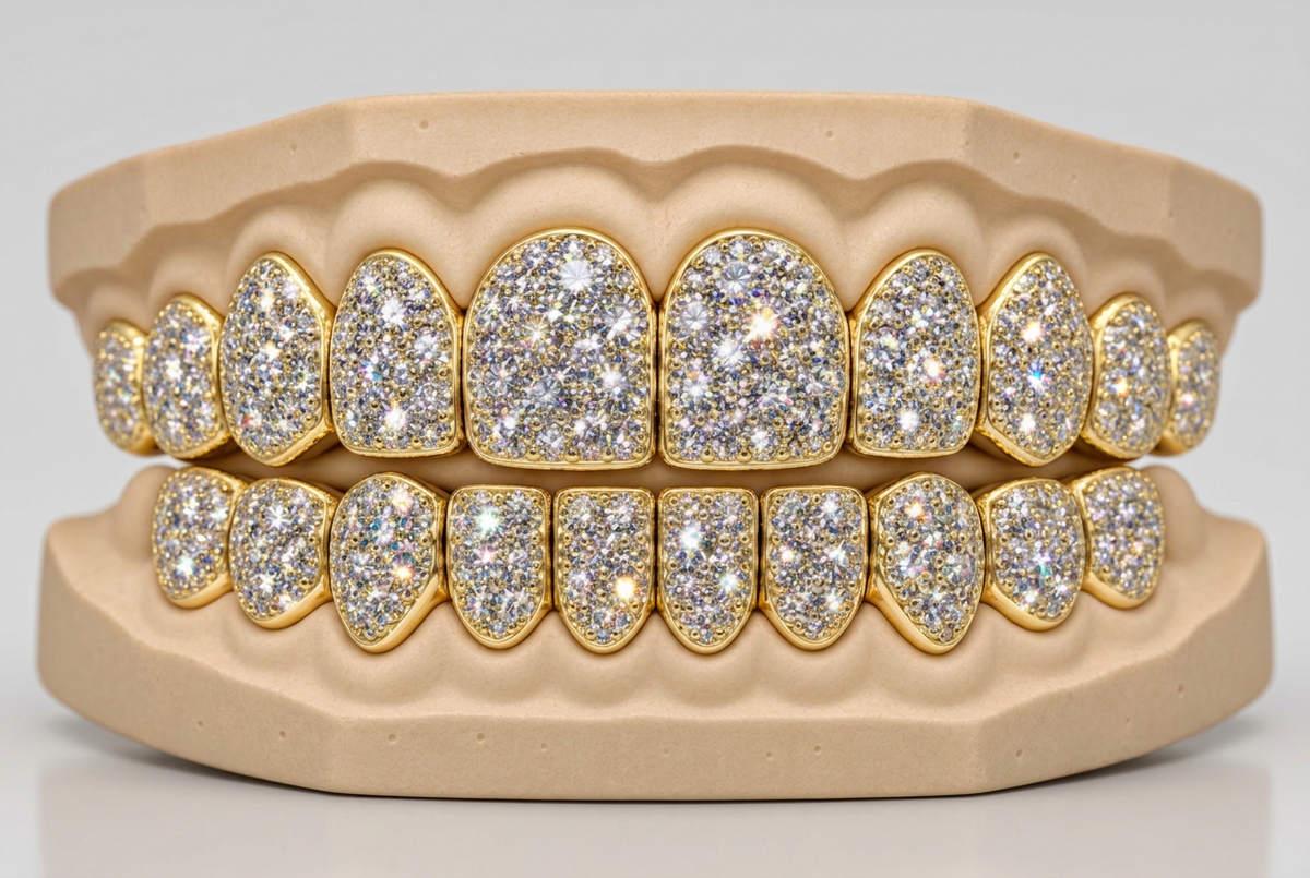 Jumbo VVS Galaxy Set  Grillz - DQ Jumbo