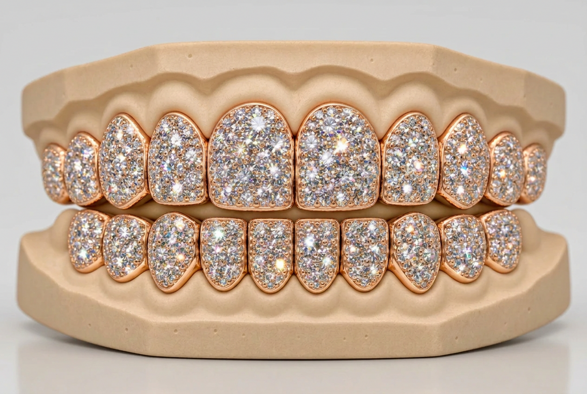 Jumbo VVS Galaxy Set  Grillz - DQ Jumbo