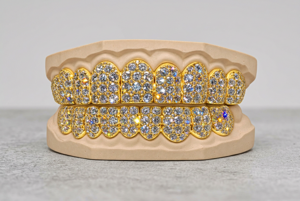 Jumbo VVS Galaxy Set  Grillz - DQ Jumbo