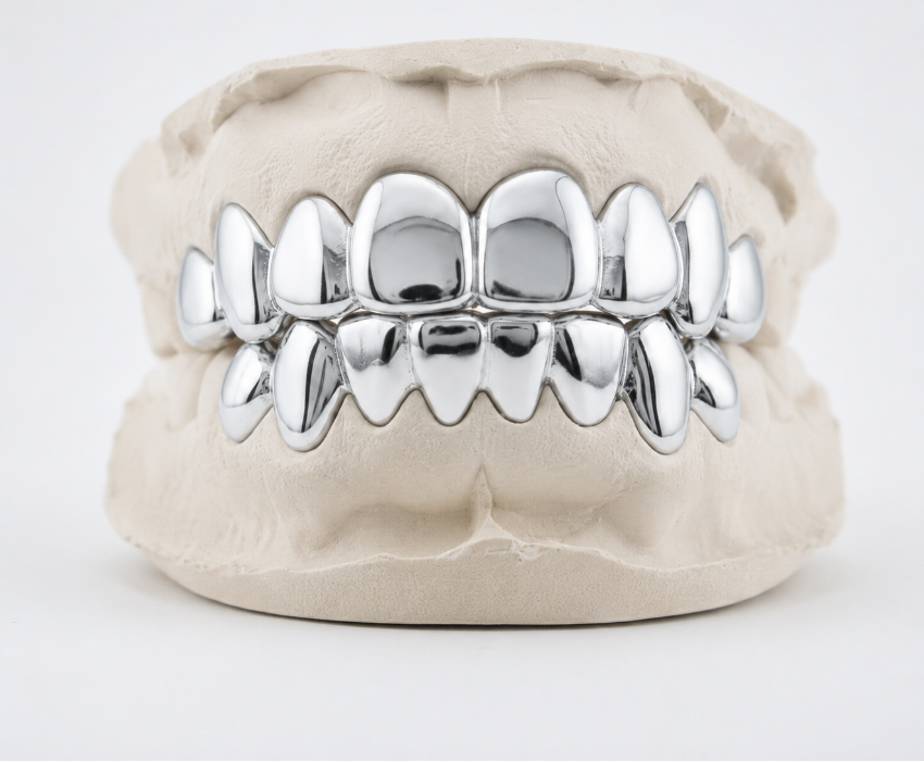Silver Grillz - DQ1015