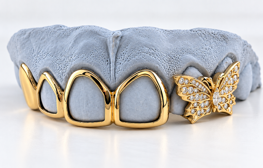 Butterfly On Grillz