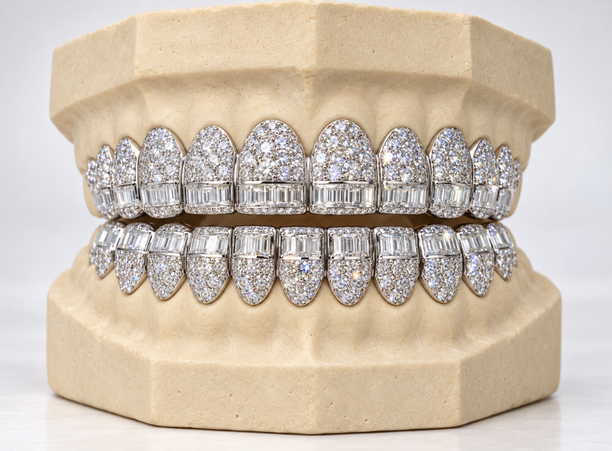 Hybrid Moissanite Grillz