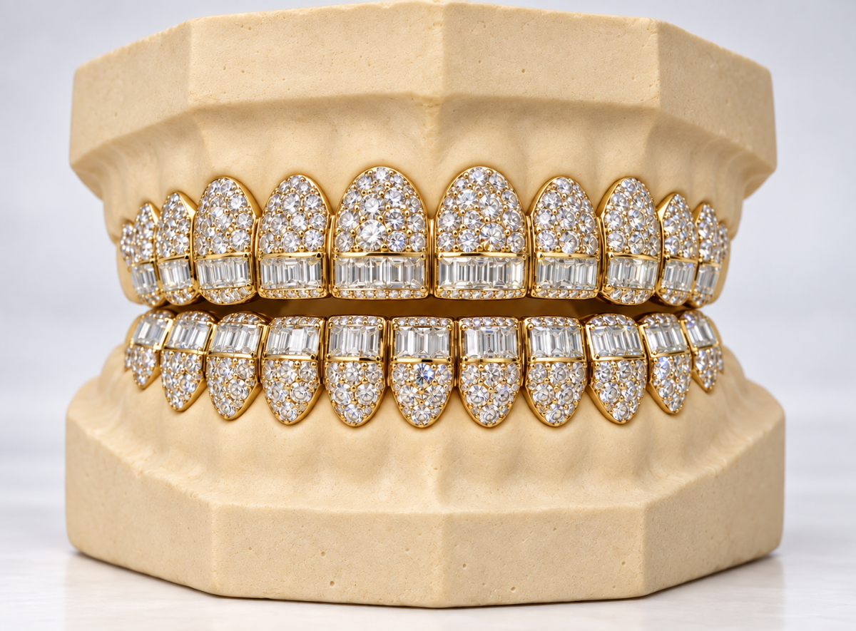 Hybrid Moissanite Grillz
