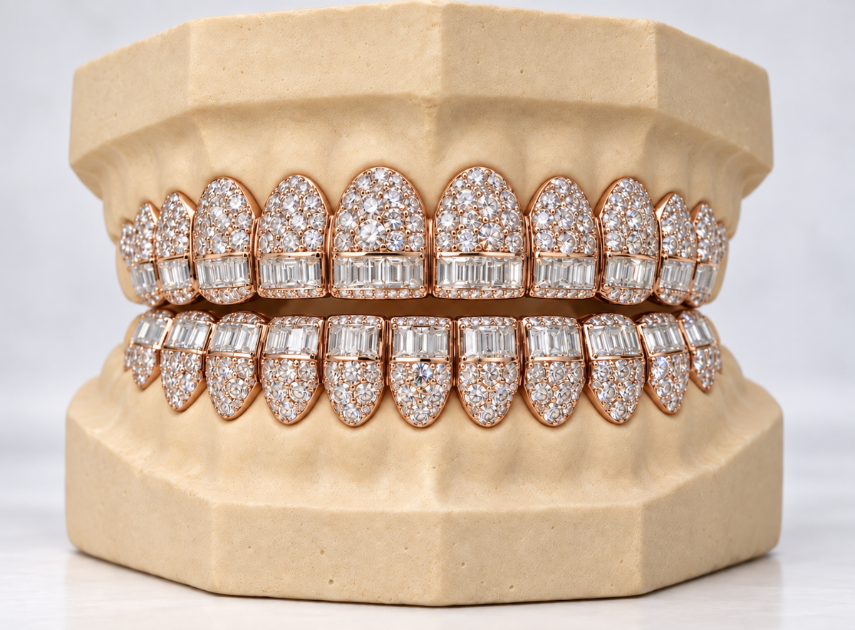 Hybrid Moissanite Grillz