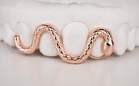 Golden Snake Grillz Top 4 DQ1028