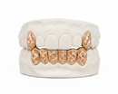 Diamond Dust - Diamond Cut Gold Grillz - DQ1012