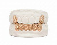 Diamond Dust - Diamond Cut Gold Grillz - DQ1012