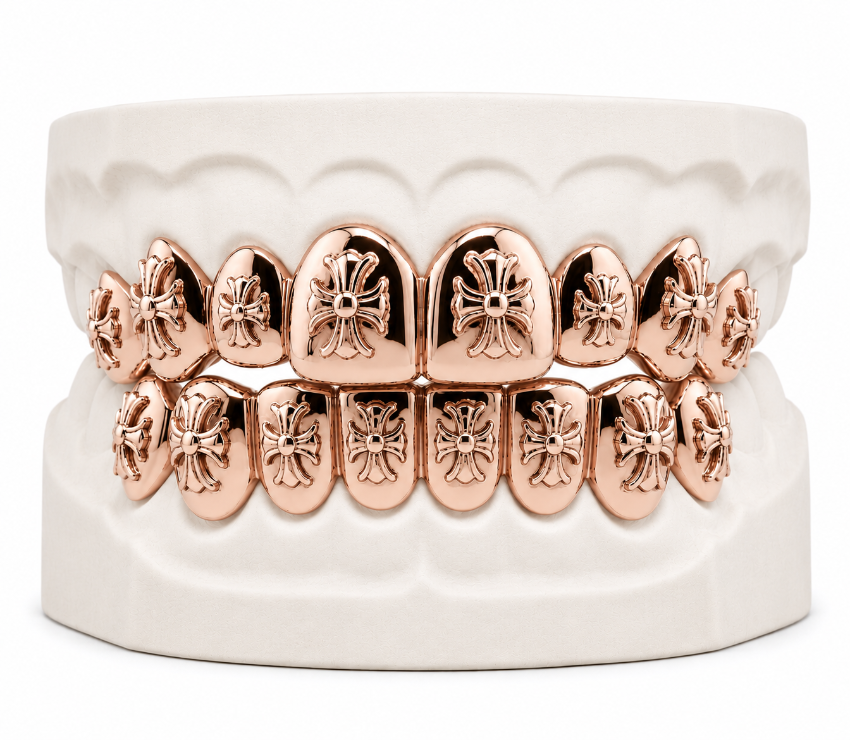 Chrome Hearts Silver Grillz DQ1998