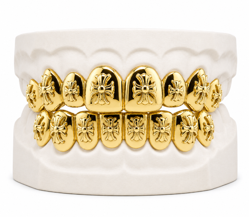 Chrome Hearts Silver Grillz DQ1998