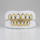 Top Bar Diamond Set Grillz - DQ1042