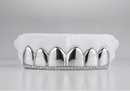 Top Bar Diamond Set Grillz - DQ1042