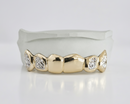 2 solid gold | 4 diamond cut DQ1055