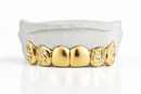 2 solid gold | 4 diamond cut DQ1055