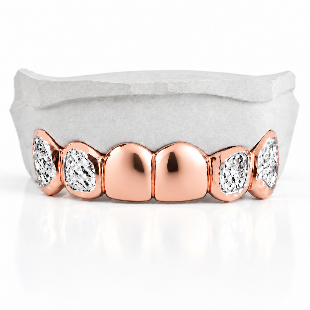 2 solid gold | 4 diamond cut DQ1055