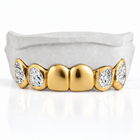 2 solid gold | 4 diamond cut DQ1055
