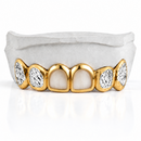2 solid gold | 4 diamond cut DQ1055