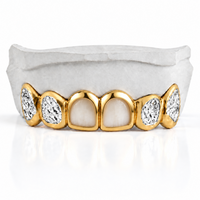 2 solid gold | 4 diamond cut DQ1055