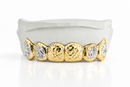 2 solid gold | 4 diamond cut DQ1055