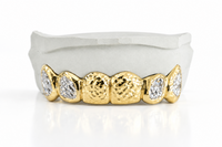 2 solid gold | 4 diamond cut DQ1055