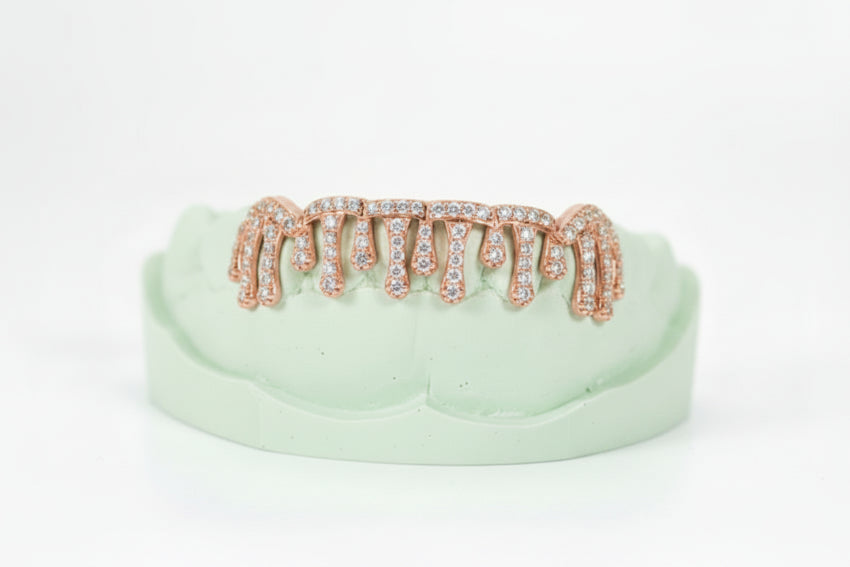 VVs Moissanite Drip Grillz 6pc DQ1053