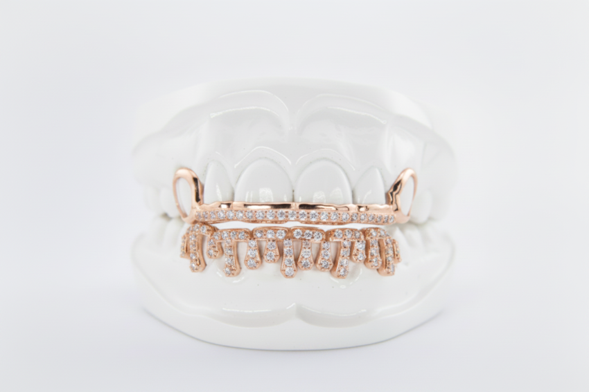 VVs Moissanite Drip Grillz 6pc DQ1053
