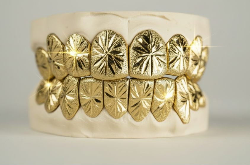 Starburst Cut Grillz - DQ1044