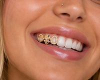 Divine Cross Grillz - Moissanite