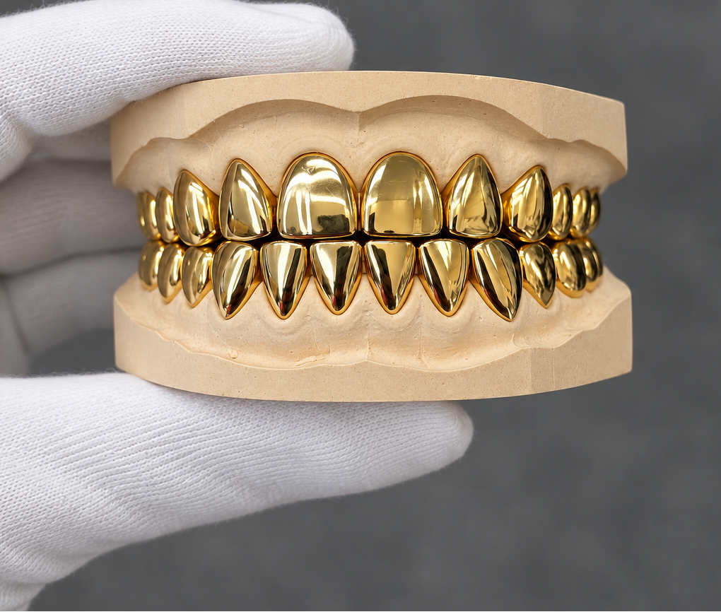 Permanent Gold Crown - DQ1023 Perm