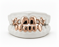 Gold Star Grillz Top and Bottom Special