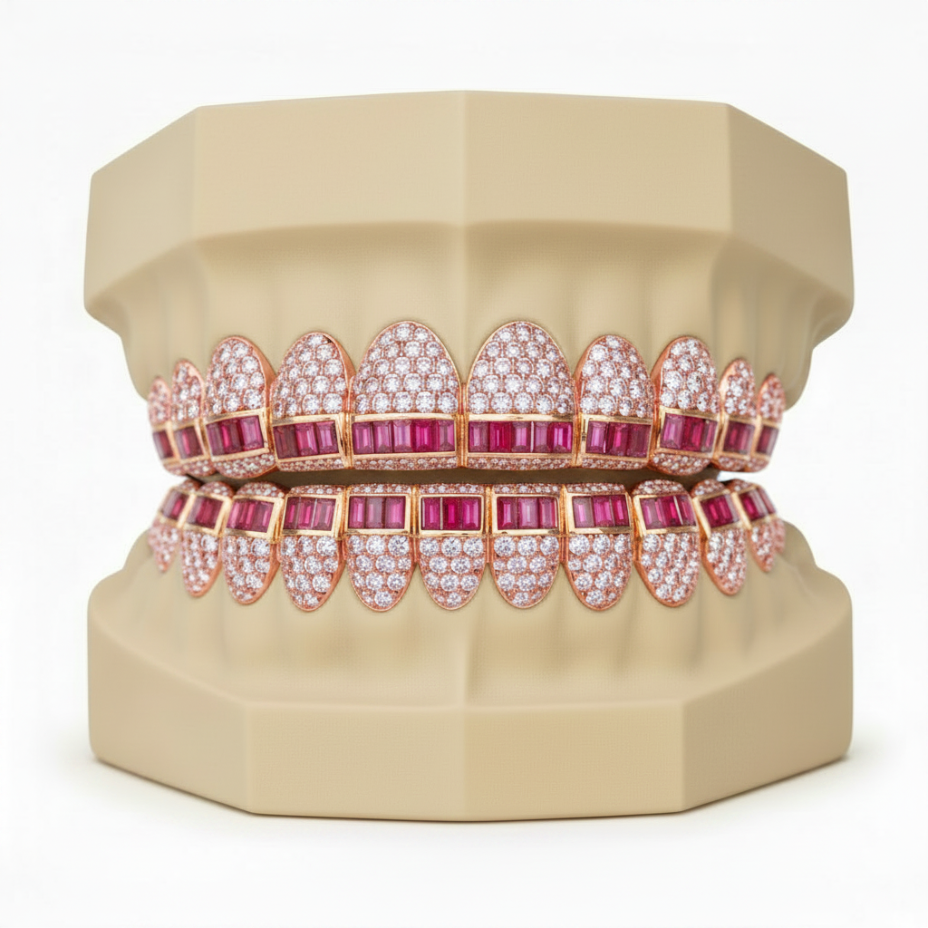 Hybrid Moissanite Grillz