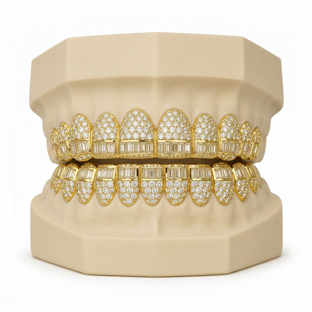Hybrid Moissanite Grillz