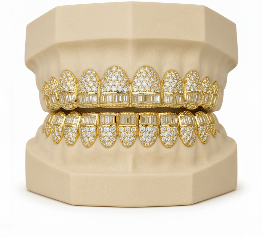 Hybrid Moissanite Grillz
