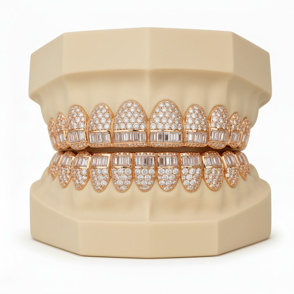 Hybrid Moissanite Grillz