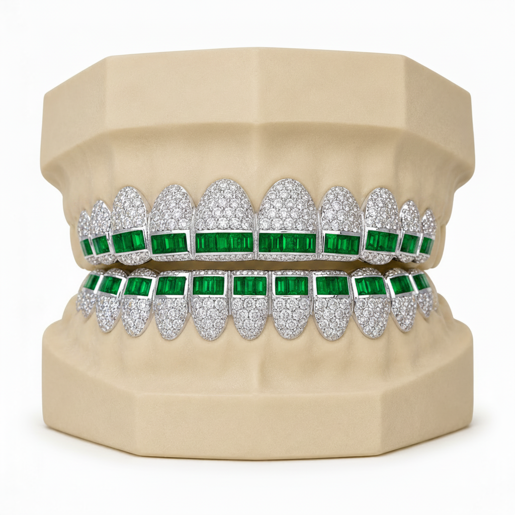 Hybrid Moissanite Grillz