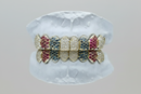 Luxury Multi-Stone Iced-Out Grillz-  DQ1019