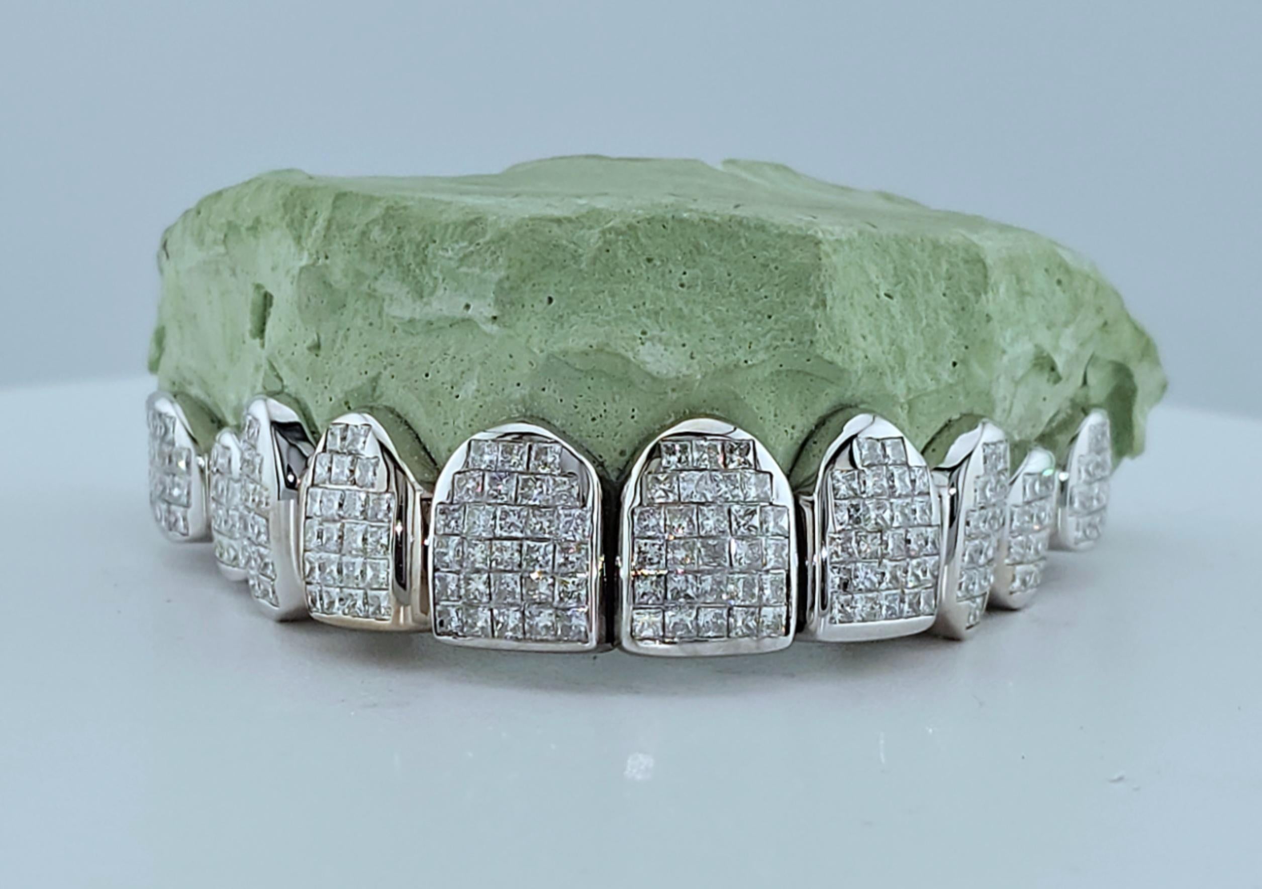 Princess Cut Invisible Set, VVs Quality - DQ1003