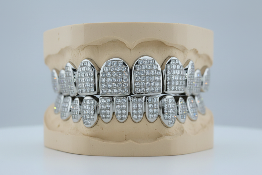 Princess Cut Invisible Set, VVs Quality - DQ1003
