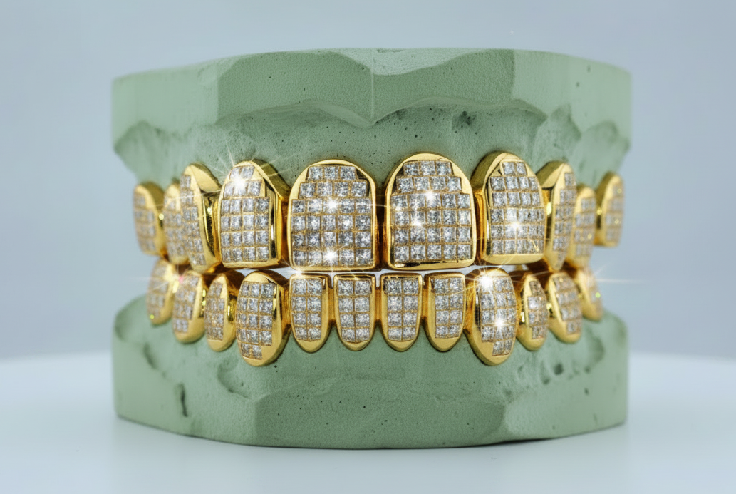 Princess Cut Invisible Set, VVs Quality - DQ1003