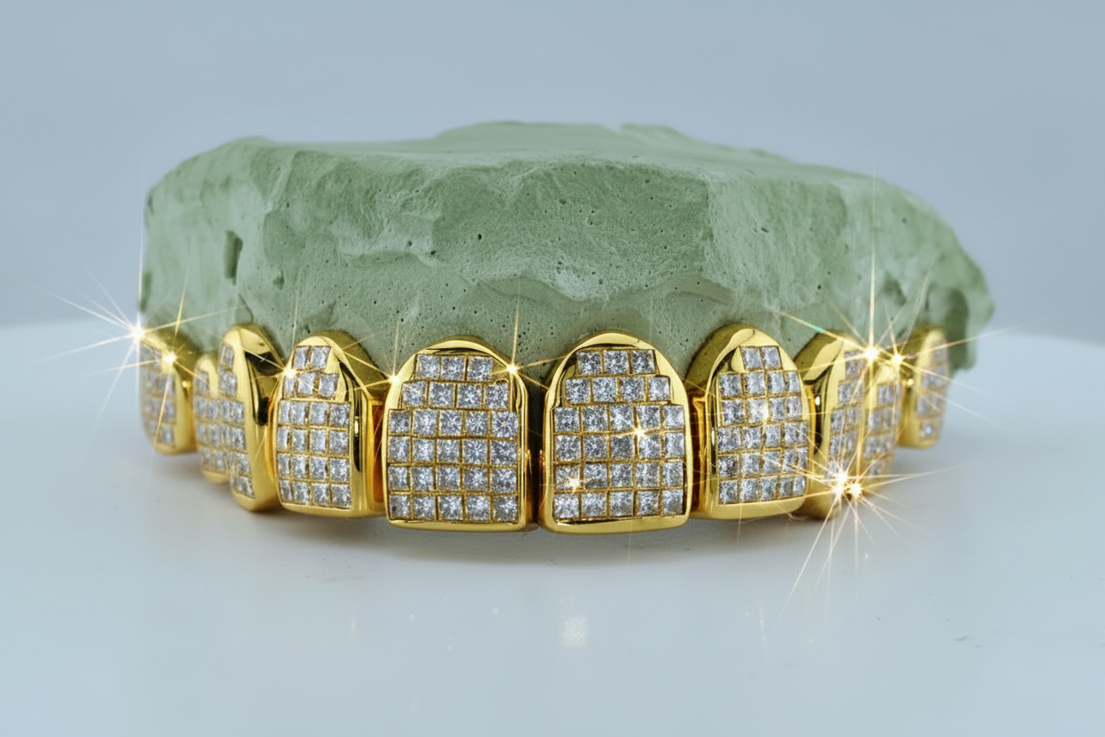 Princess Cut Invisible Set, VVs Quality - DQ1003