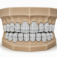 Emerald Cut Moissanite Grillz - DQ8626