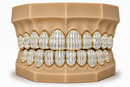 Emerald Cut Moissanite Grillz - DQ8626
