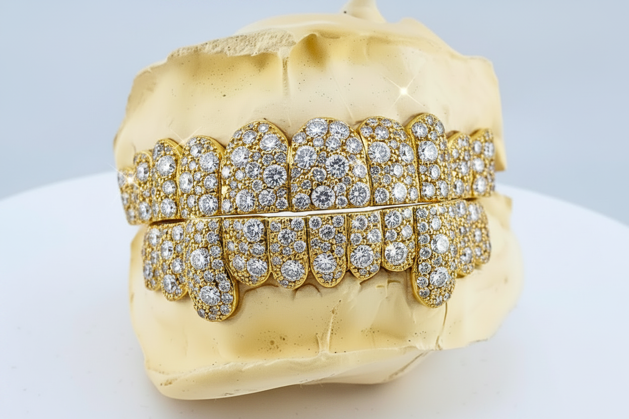 Jumbo VVS Galaxy Set  Grillz - DQ Jumbo